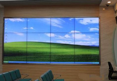 怀远液晶拼接屏的另类用法。